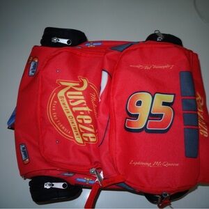 Red Lightning McQueen backpack